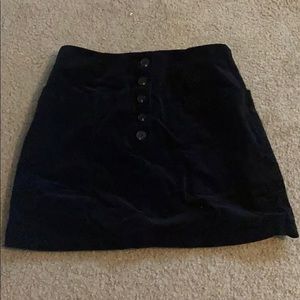 Forever 21 Velvet Skirt
